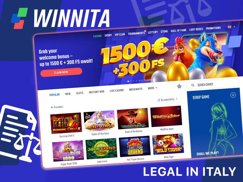 Scopri il Casinò Winnita: Giochi Online e App per l’Italia